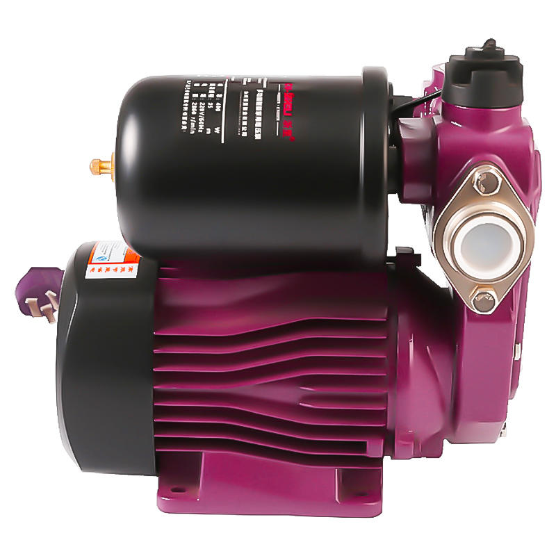 Home use automatic self priming boost pump for low water pressure LP intelligent booster pump