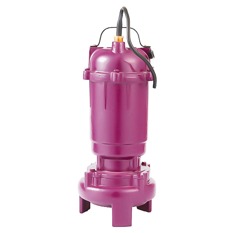 WQD 0.75kw 1hp cutting Sewage submersible pump with cut knife